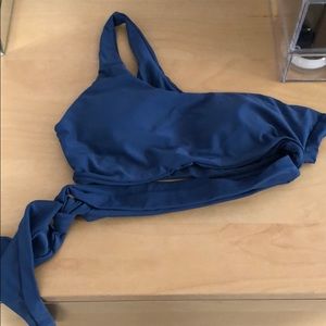 Blue Shein bathing suit